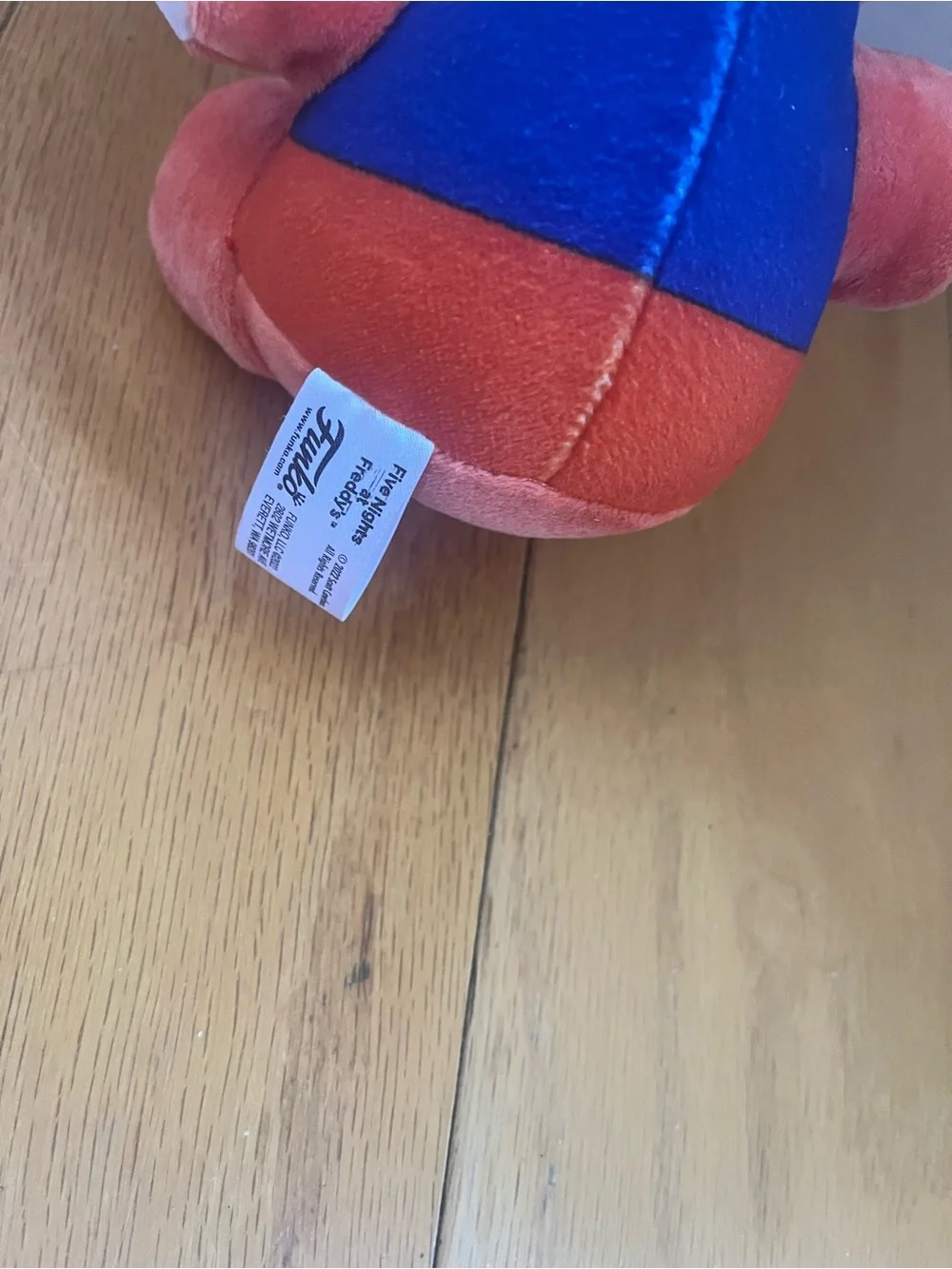 Five Nights at Freddy’s Funko Orange Plush Bear with Blue Hat and Red Bow
